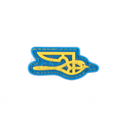 PVC PATCH PEACE BIRD