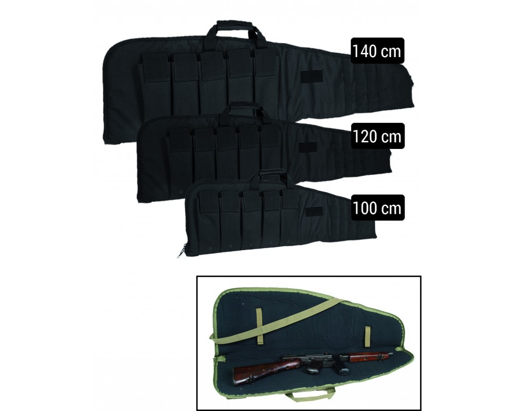 Mil-tec relvakott 120 cm (must) Mil-tec relvakott 120 cm (must)