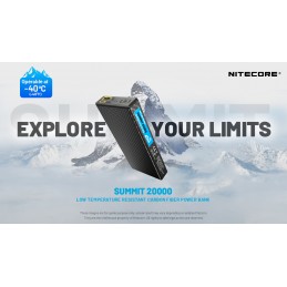 Nitecore SUMMIT20000 Carbon...