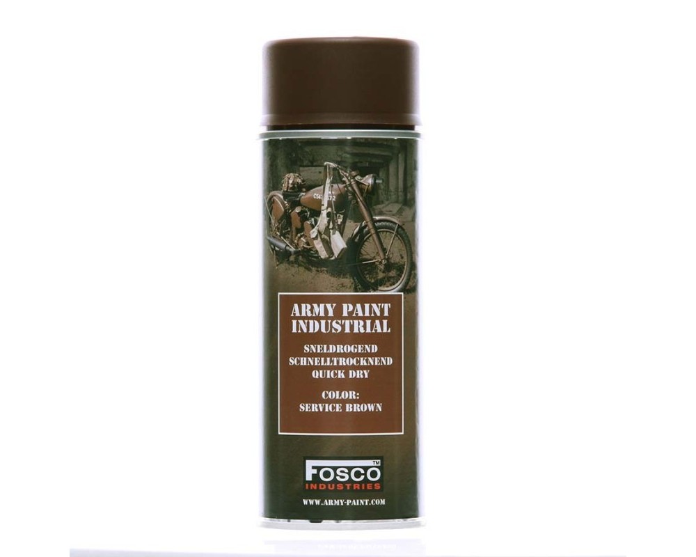 Fosco Army Industrial Paint Service Brown