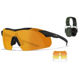 WILEY X VAPOR COMM Shooting Range Kit