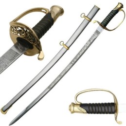 U.S Civil War 1850 Army Staff Field Officers Sword