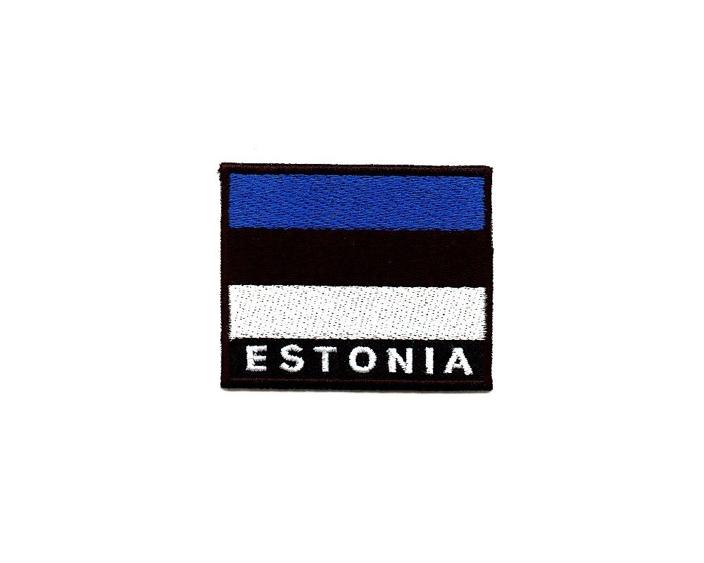 Eesti lipu embleem (mustal põhjal)