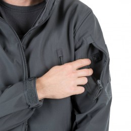 Helikon Gunfighter Softshell jakk, Must