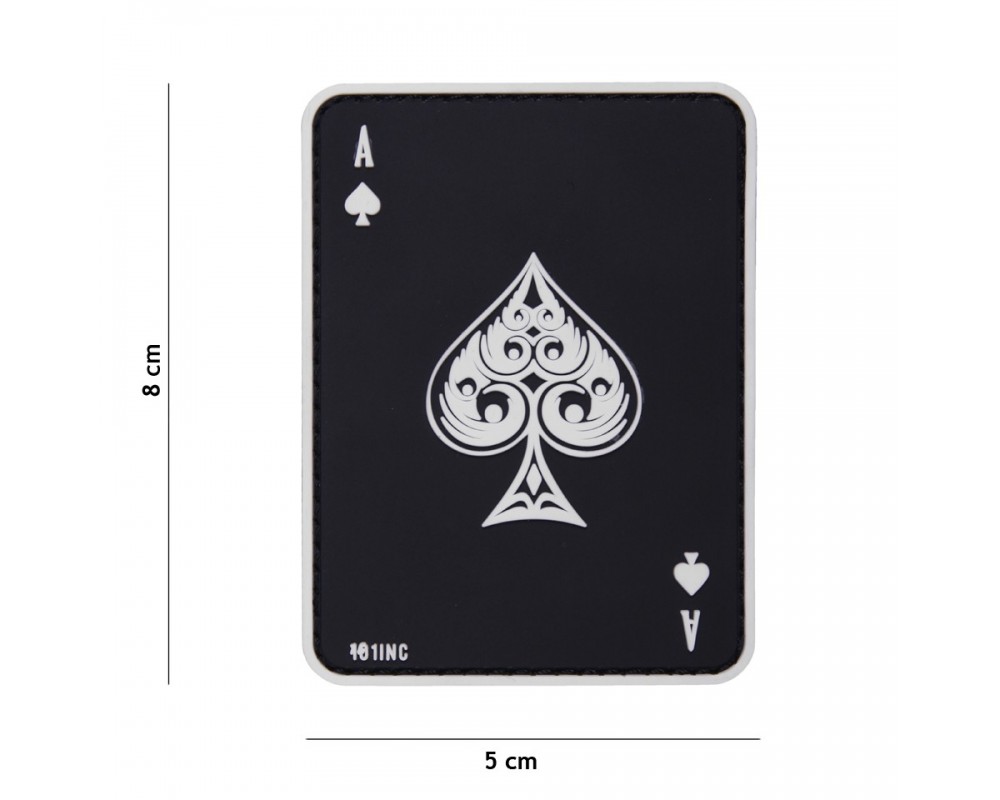 PVC PATCH ACE OF SPADES