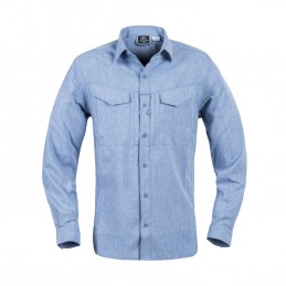 HELIKON DEFENDER MK2 GENTLEMAN SHIRT (MELANGE LIGHT BLUE)