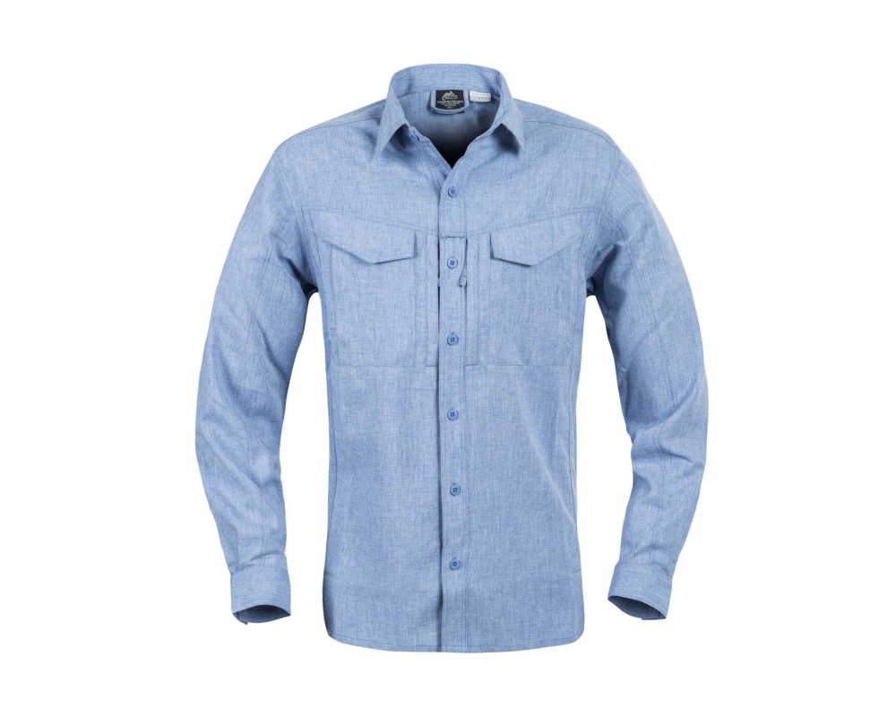 HELIKON DEFENDER MK2 GENTLEMAN SHIRT (MELANGE LIGHT BLUE)