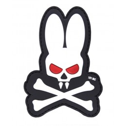 PVC EMBLEEM SKULL BUNNY