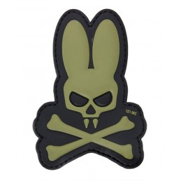 PVC EMBLEEM SKULL BUNNY