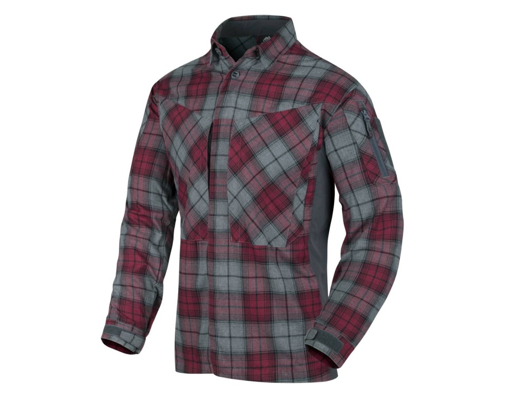 Helikon MBDU Flannel Shirt (Ruby Plaid)