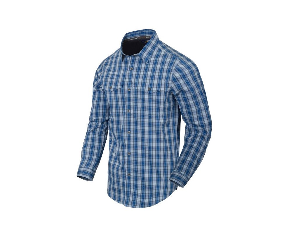 Helikon Covert Concealed Carry Shirt(Ozark Blue Plaid)