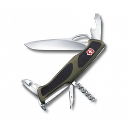 VICTORINOX TASKUNUGA RANGER GRIP 61 ROHELINE/MUST