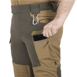 HELIKON HYBRID OUTBACK PANTS® (pruun/roheline)