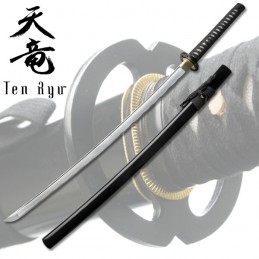 Ten Ryu Black Katana