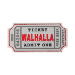 PVC PATCH Walhalla Ticket