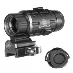 UTG 3X Magnifier Flip To Side